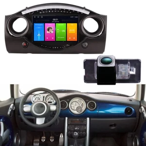 Navegación GPS 9" radio de coche + cámara de marcha atrás para BMW Mini Cooper Clubmann Coupe R55 R56 - Imagen 1 de 22