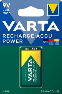 4 x Varta Power Play 9V Block Akku 8,4V  - Bild 1 von 1
