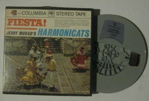Jerry Murad Fiesta Mundharmonika Bandrolle 4-Spur Jungfrau Macarena Adios Siboney - Bild 1 von 1