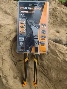 GEARWRENCH 82592C 10'' PITBULL AUTO-BITE TONGUE & GROOVE DUAL MATERIAL PLIERS - Bild 1 von 2