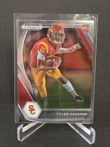 TYLER VAUGHNS  2021 PRIZM DRAFT 160 BASE ROOKIE CARD RC FOOTBALL - Picture 1 of 2