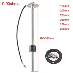 Auto Fuel Level Sender 0-90 ohms 150mm 165mm 200mm 225mm 250mm 280mm 300mm 350mm - Picture 1 of 17