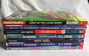 Konvolut 7 Gänsehaut Bücher R.L. Stine Taschenbuch Young Reader 90er Jahre + - Bild 1 von 24