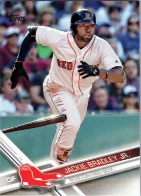 2017 Topps #245 Jackie Bradley Jr. Boston Red Sox - Image 1 of 2