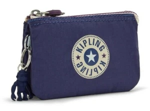 Kipling CREATIVITY S Small Purse - Galaxy Blue Bl - Picture 1 of 4