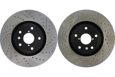 Par delantero de rotor de freno de disco Stoptech para Subaru WRX STI 2013-2017 (46648) Foto 1 de 4