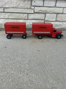 SMITH MILLER DELIVERY VAN & PUP TRAILER, Nice Original - Picture 1 of 14