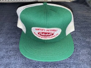 Vintage Peterbilt Full Mesh Snapback Trucker Hat Old Patch. Made In The USA 🔥 - Picture 1 of 5