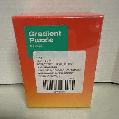 Quebra-cabeça degradê Areaware 500 peças vermelho/amarelo/laranja por Bryce Wilner lacrado - Imagem 1 de 2