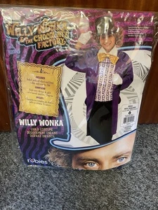 Rubie's Willy Wonka and The Chocolate Factory Child's Costume Age 5/7-BRAND NEW - Picture 1 of 1