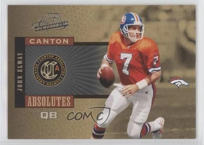 2005 Playoff Absolute Memorabilia Canton Absolutes 92/250 John Elway HOF 0q3 - Image 1 of 3