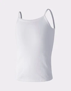 Hanes Ultimate Girls Camis 4-Pack Sleeveless Tee T-Shirt ComfortBlend EcoSmart - Picture 1 of 5