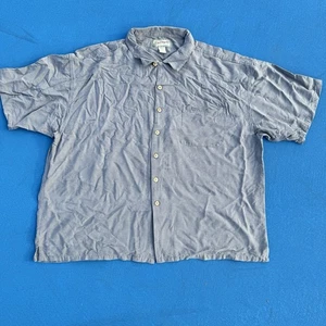 VTG Big Dogs Resort Wear Shirt 100% Silk Button Up Mens 3XL Casino Cards Pattern - Picture 1 of 18