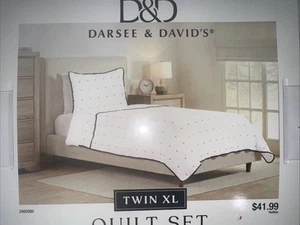 Twin XL Quilt Set Darsee& David’s New - Picture 1 of 1