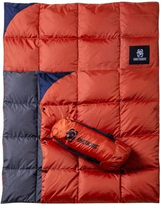 Down Camping Blanket for Cold Weather Packable Puffy Backpacking - Picture 1 of 5