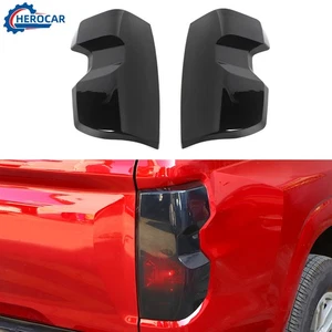 Cubierta protectora de panel de luz trasera negra ahumada 2 piezas decoración para Chevy Colorado 2023+ - Imagen 1 de 15
