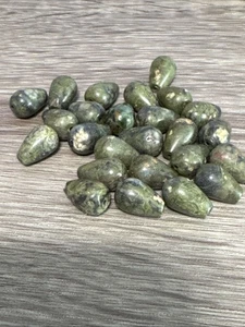 Natürliche Unakit Träne Perlen 15x10mm 25 Stück - Bild 1 von 4