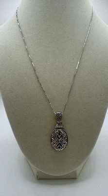 Estate винтажный A на JH John Hardy 925 пробы и 14 кг старый подвеска ожерелье - Изображение 1 из 4