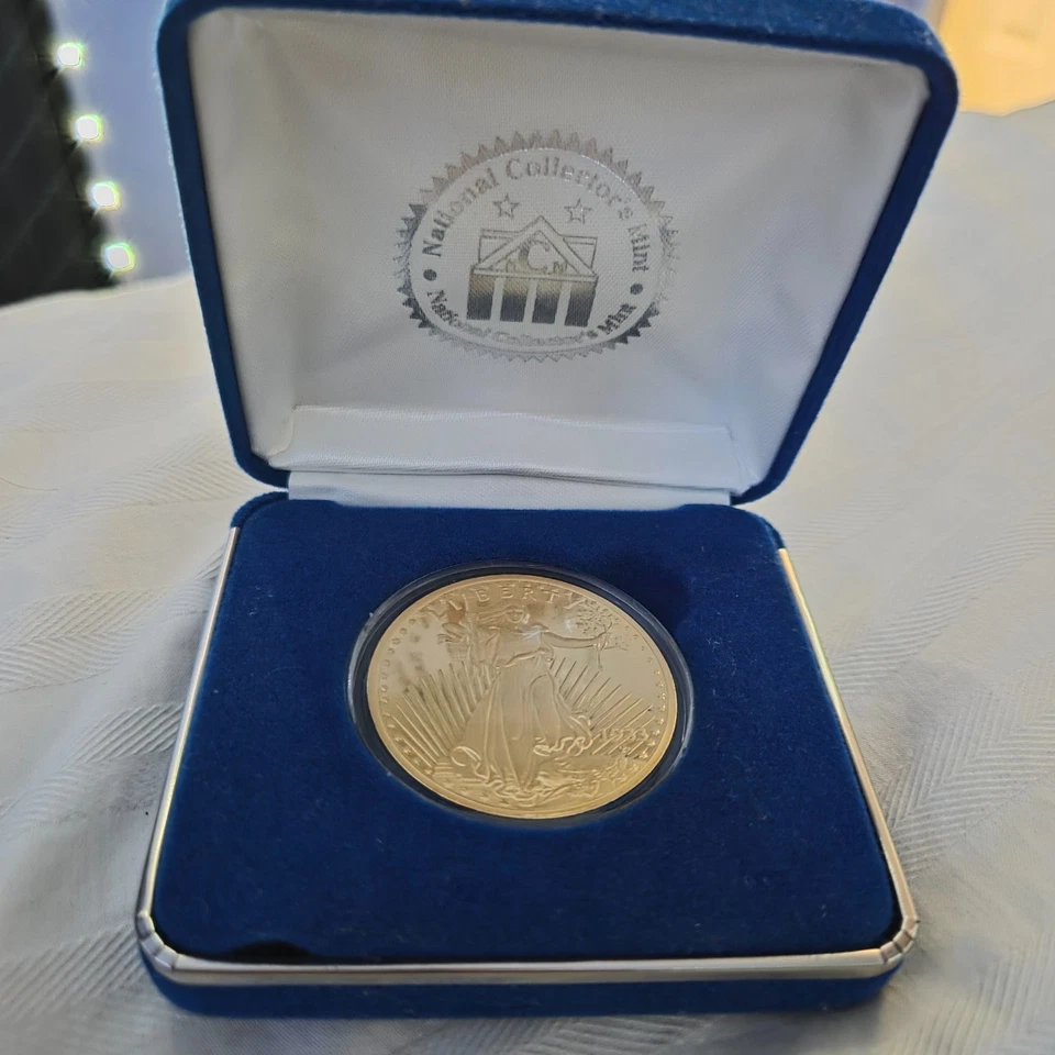 National Collector’s Mint 1933 Liberty Twenty Dollar Gold Commemorative Coin - Image 1 of 1