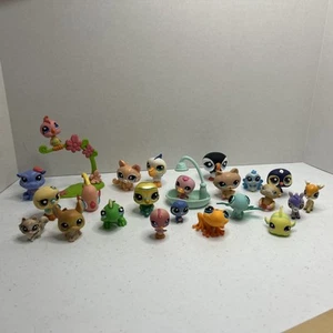 Lot of 25+ RARE LPS Littlest Pet Shop Bobble Head Birds, Hippo, Dragon - Picture 1 of 16