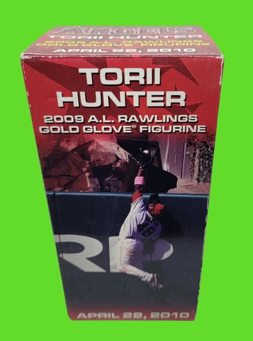 Los Angeles Angels Torii Hunter gold glove  Bobblehead Sga 2010 Cover
