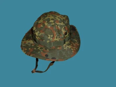 NEW GERMAN FLECKTARN CAMOUFLAGE TRILAM BOONIE HAT SIZE X- LARGE - Image 1 of 4