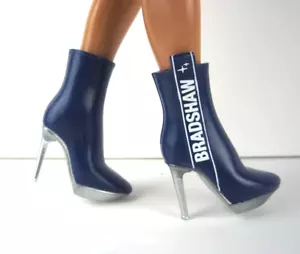 Rainbow High Dream & Design Skyler Bradshaw Blue Ankle Boots For Doll New - Picture 1 of 4