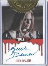 True Blood Autograph Kristin Bauer as Pam Incentive On-Card Auto Rittenhouse JSC