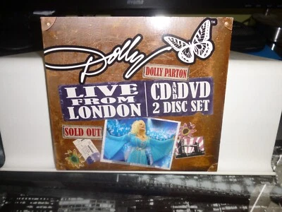 DOLLY PARTON. " LIVE FROM LONDON " CD+DVD UK 2010. DIGIPAK. DOLLY LABEL. NM - Image 1 of 4