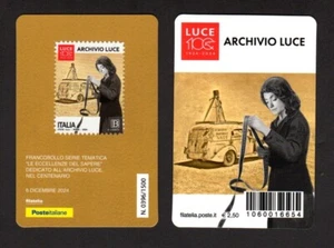 Italia 2024 - Archivio Luce - tessera filatelica - Imagen 1 de 1
