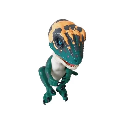 Untamed Raptor by Fingerlings Fury Blue Teal Interactive Collectible - Works - image 1 of 4