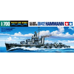 Tamiya 31911 U.S. Navy Destroyer DD412 Hammann 1/700 - Picture 1 of 3