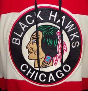 2009 NHL HOCKEY CHICAGO BLACK HAWKS REEBOK JONATHAN TOEWS TRIKOT 50+ GENÄHT - Bild 1 von 8