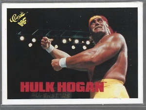 Hulk Hogan 1990 Classic WWF #102 Wrestling Card HOF Hulkamania Hulkster WCW - Picture 1 of 2