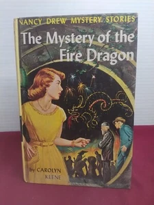 Vintage 1961 Nancy Drew: "Das Geheimnis des Feuerdrachen" ~ grüner Rand oben - Bild 1 von 13