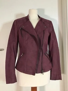 ONLY Damen Biker Jacke Kunstlederjacke onlAVA Gr. 38 neu ungetragen - Bild 1 von 3