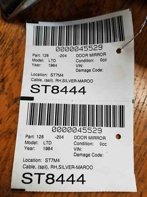 Espejo puerta derecho ford ltd 83 84 Foto 1 de 4