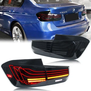 LED CSL Tail Lights for BMW F30 F80 M3 3 Series 2013-2018 Sequential Rear Lamps - Picture 1 of 5
