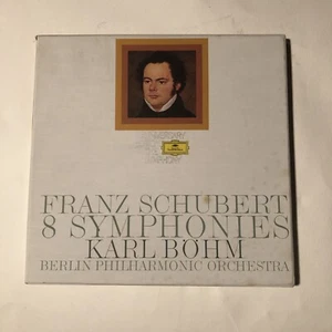 Schubert 8 Symphonies Berlin Philharmonic Anniversary Ed. Karl Bohm Box Set - Bild 1 von 5