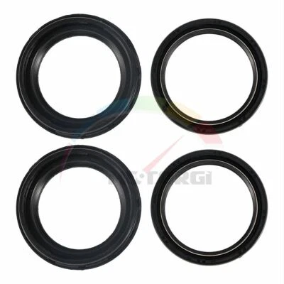 Sellos de aceite de horquilla x 2 piezas sellos antipolvo x 2 piezas para KAWASAKI ZX600 Ninja ZX-6R 2000 2001 Foto 1 de 4