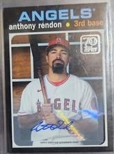 2021 Topps - 70 Years of Topps Baseball Autographs Series 2 #70YT-21 Anthony...