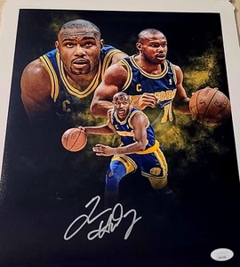 Tim Hardaway Signed Autographed 11x14 Photo JSA Michael HALL OF FAME WARRIORS - Picture 1 of 1