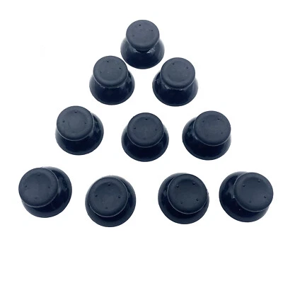 New 10 Pcs Black Analog Game Thumb Sticks For Microsoft Xbox 360 Controller USA - Image 1 of 4