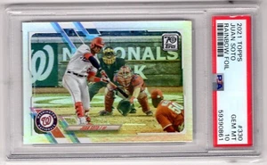 Juan Soto 2021 Topps #330 lámina arco iris PSA 10 GEM MT - Imagen 1 de 2