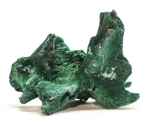 Grappolo di malachite verde velluto 50 carati pietra minerale cristallo naturale grezzo - Congo - Foto 1 di 4