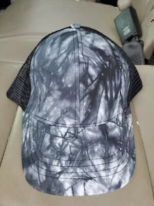 Pugs Premium Cap Distressed Black and White New With Tags - Picture 1 of 5