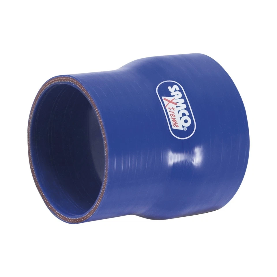 Samco Xtreme Silikon Aramid Reduzierstück 51 mm - 38 mm blau X-Treme Extreme - Bild 1 von 1