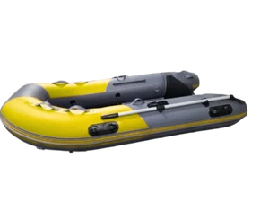 Schlauchboot Ruderboot AQUALELA 230 Alu Boden Paddelboot Gummiboot rot RIB - Bild 1 von 5