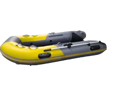 Schlauchboot Ruderboot AQUALELA 230 Alu Boden Paddelboot Gummiboot rot RIB - Bild 1 von 4