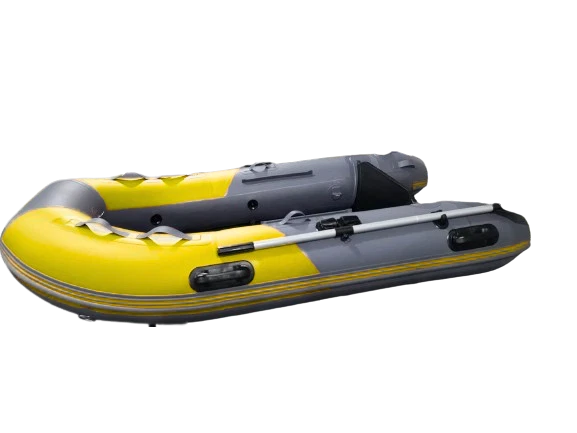 Schlauchboot Ruderboot AQUALELA 230 Alu Boden Paddelboot Gummiboot rot RIB - Bild 1 von 4